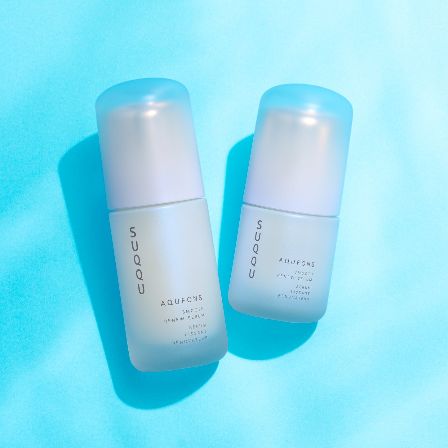 Two SUQQU Smooth Renew Serum skincare products