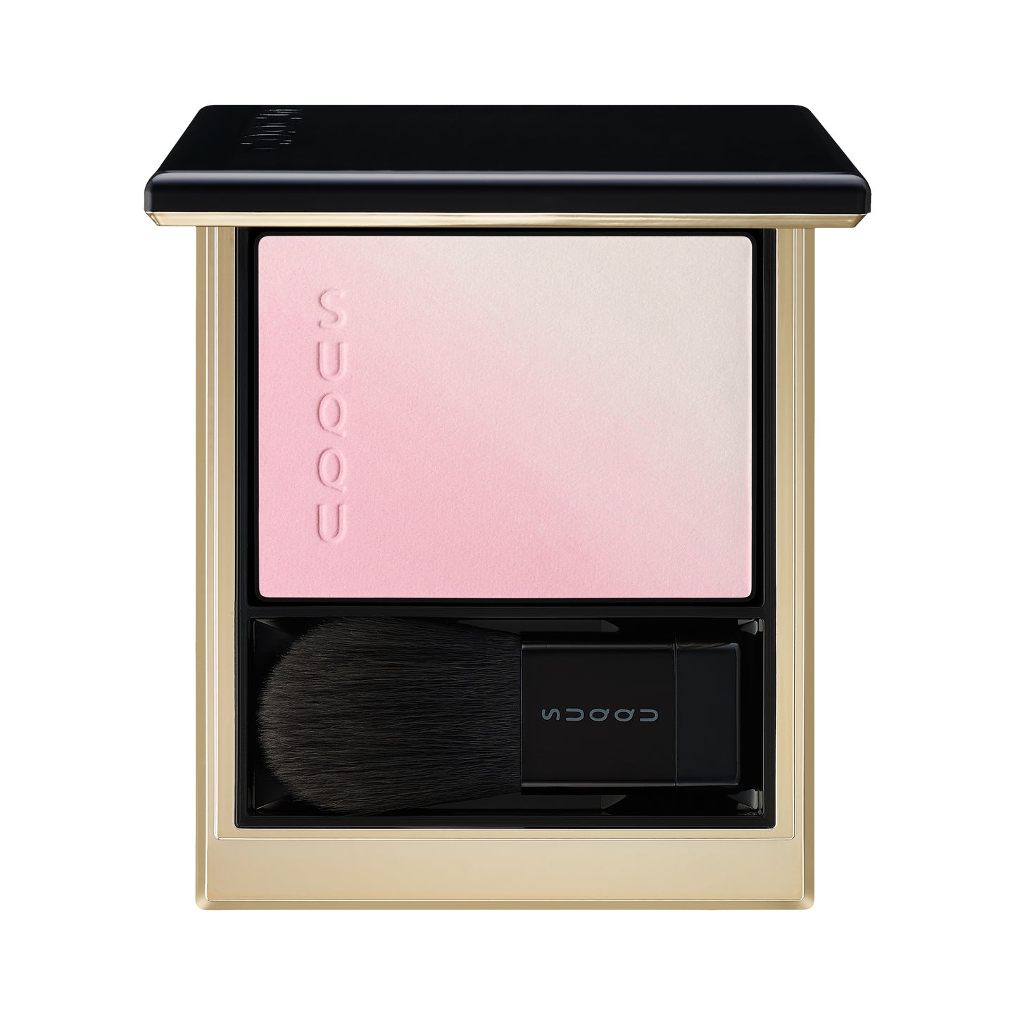 SUQQU Blurring Color Blush 10 gorgeous cheek blusher and highlighter, pale pink and soft pearl white palette.