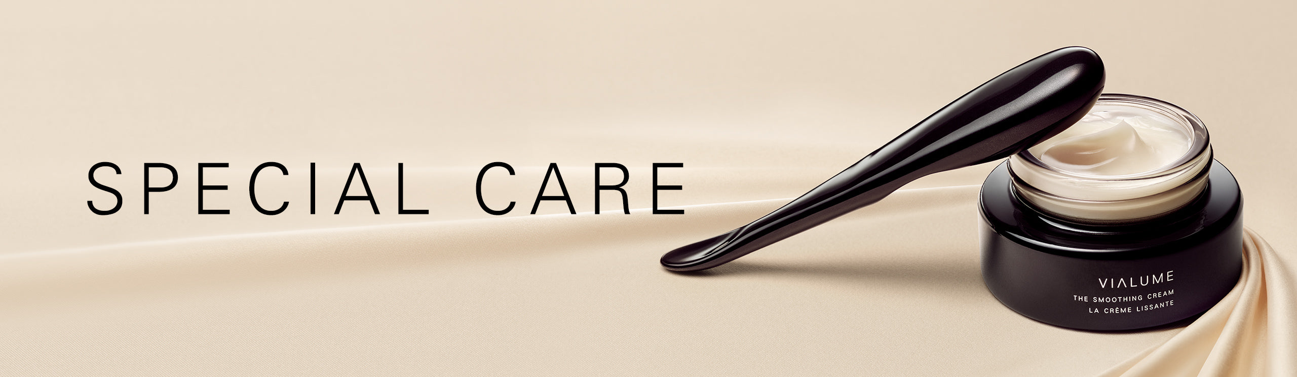 Special Care - Vialume The Smoothing Cream skincare product on plain background