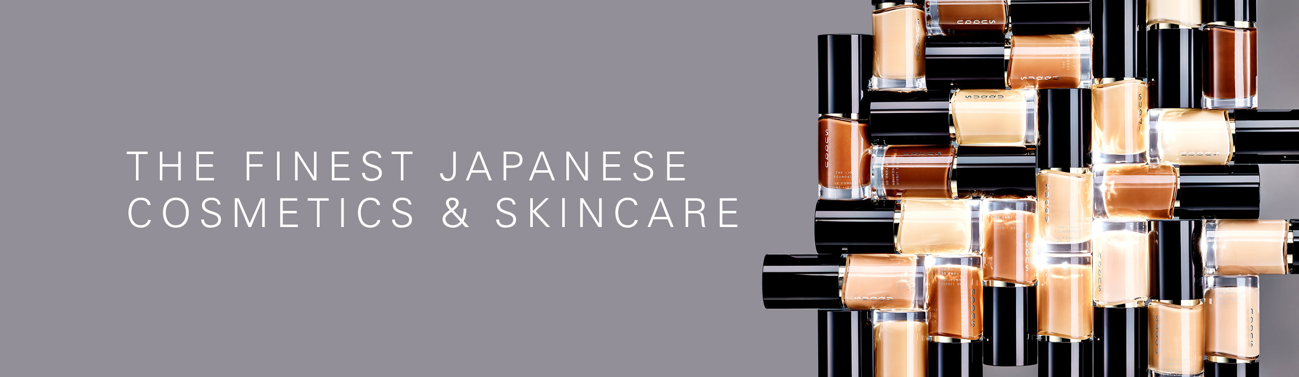 The finest Japanese cosmetics & skincare title with foundation products
