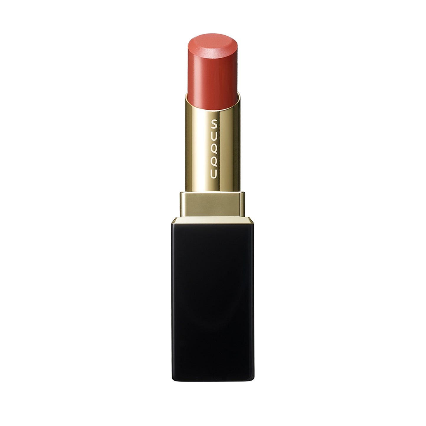 SUQQU Moisture Glaze Lipstick 101 Bright Red Japanese luxury colour make up with lip care ingredients and glazed finish.