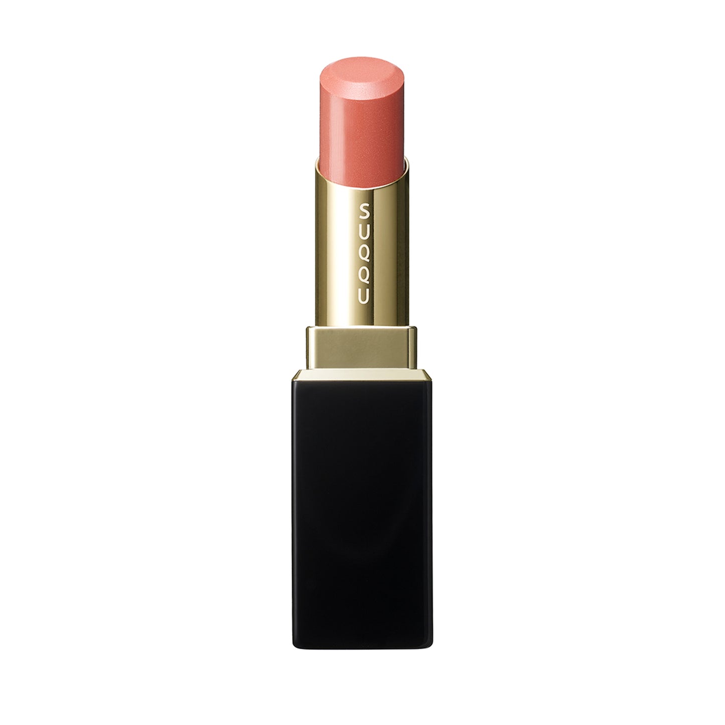SUQQU Moisture Glaze Lipstick 102 Glossy Pink Japanese luxury colour make up with lip care ingredients and glazed finish.