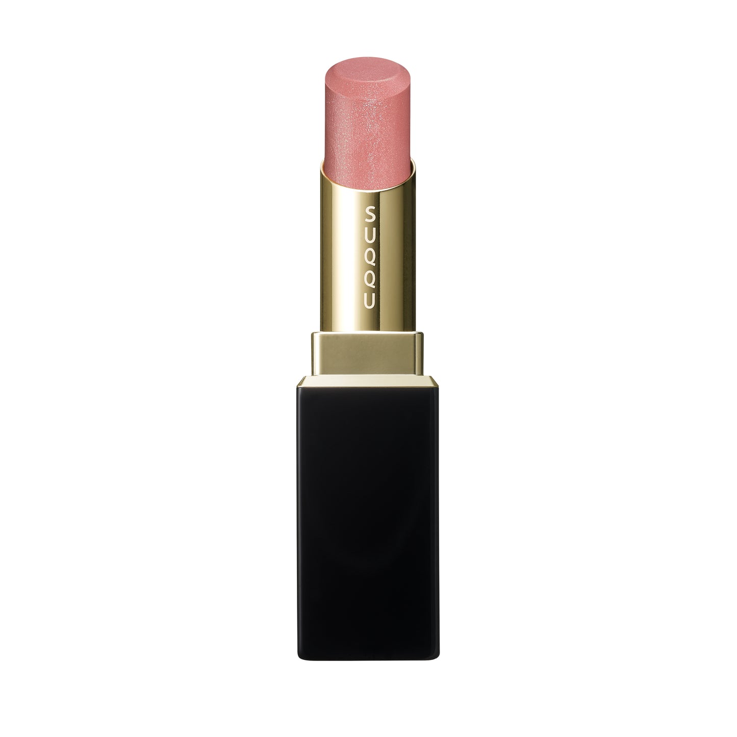 SUQQU Moisture Glaze Lipstick 109 shimmer pink with case open