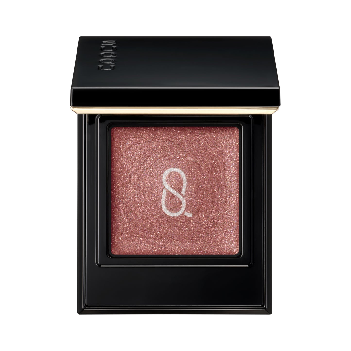 SUQQU Mono Look Eyes e MS-04 Mellow Shine, single colour eyeshadow with open palette lid