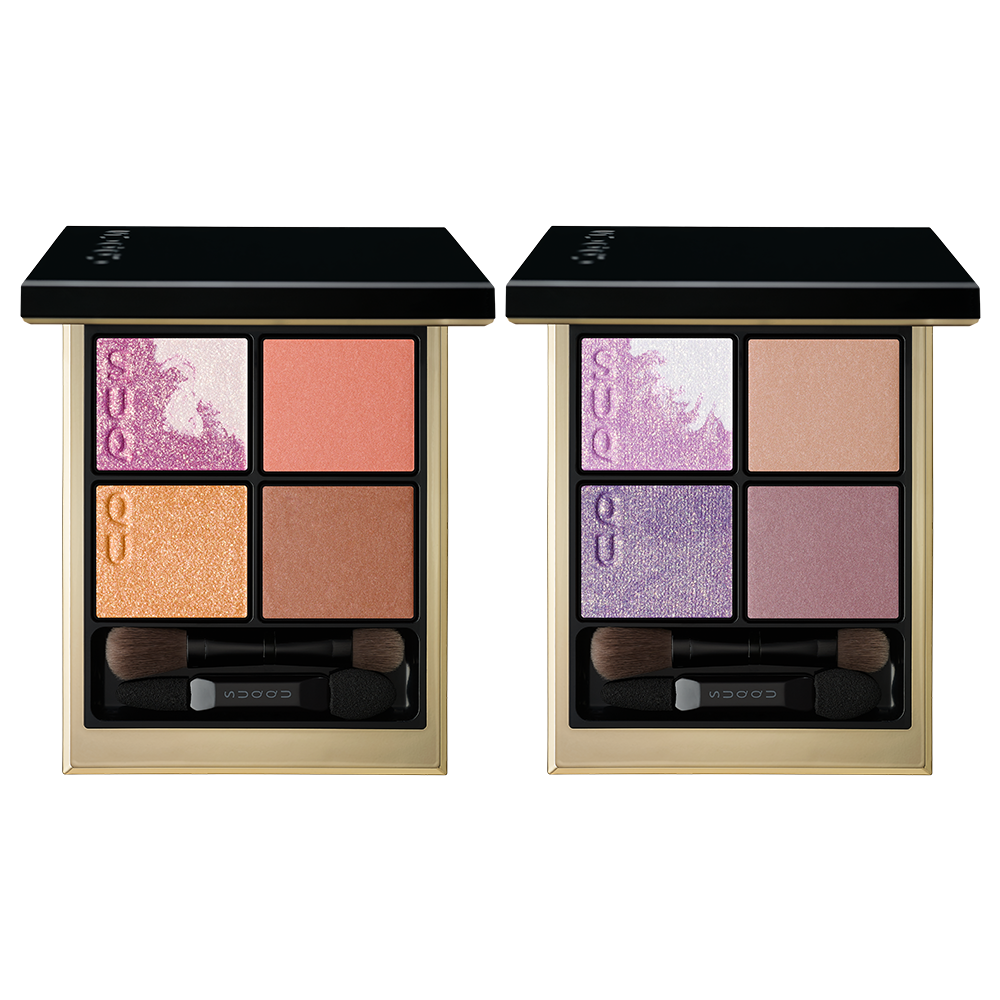 Two colourful Signature Color Eyes 145 and 146 eyeshadows lined up