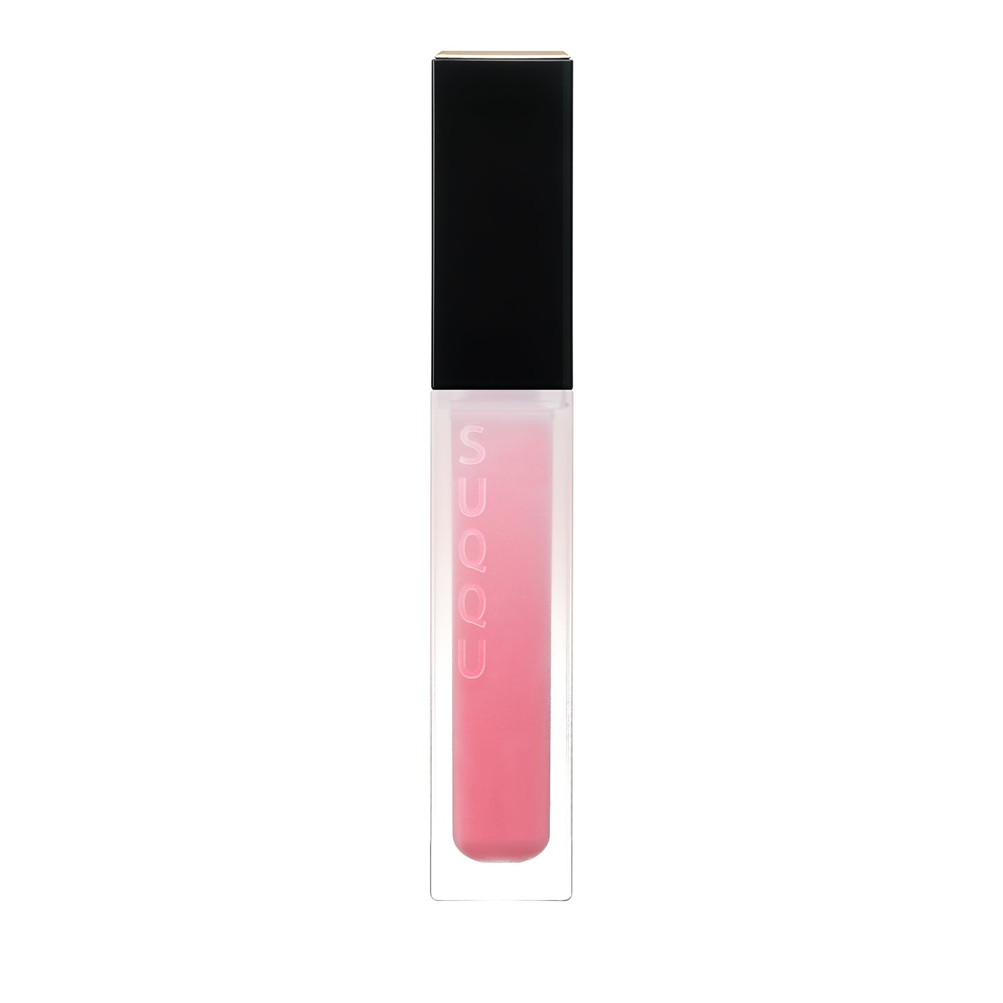 SUQQU Treatment Wrapping Lip 01 pink glossy colour product on plain background