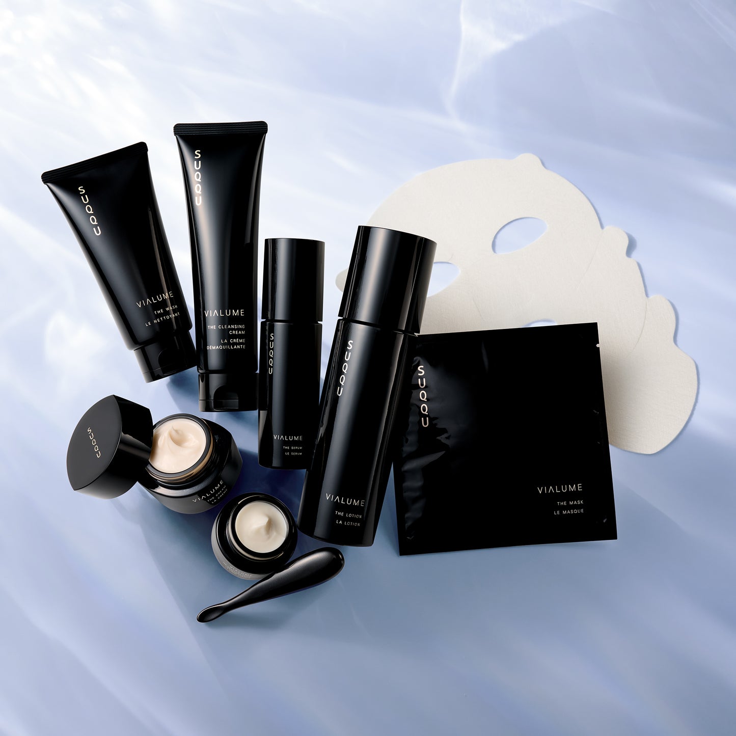 SUQQU Vialume skincare multiple products grouped