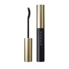 SUQQU 3D Eyelash Mascara Waterproof black product for long full lashes closed and open with wand on plain background