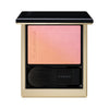 SUQQU Winter Collection 2025 Blurring Color Blush 112 pink orange toned cheek blushers palette open on plain background.