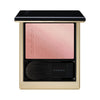 SUQQU Blurring Color Blush 114 palette open showing cheek blusher and highlighter in beautiful coral pink colour.