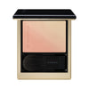 SUQQU Blurring Color Blush 115 palette open showing cheek blusher and highlighter in beautiful coral gold colour.