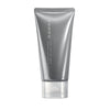 SUQQU Clay Purifying Scrub luxury Japanese face cleansing skincare product tube on plain background.