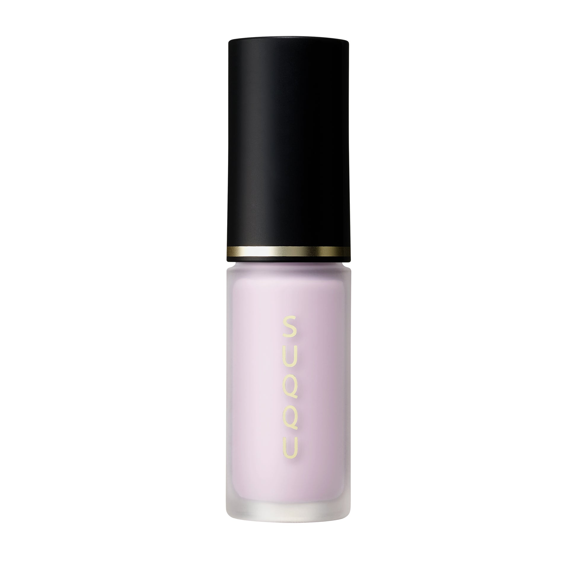 SUQQU Complexion Face Color 01 pale purple liquid blusher product standing.