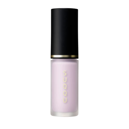 SUQQU Complexion Face Color 01 pale purple liquid blusher product standing.