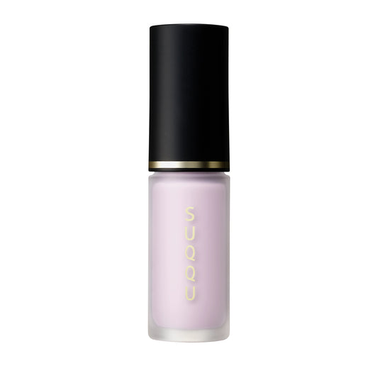 SUQQU Complexion Face Color 01 pale purple liquid blusher product standing.