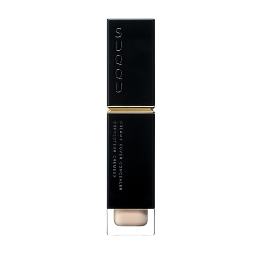 SUQQU Creamy Cover Concealer C-01 shade product on white plain background.