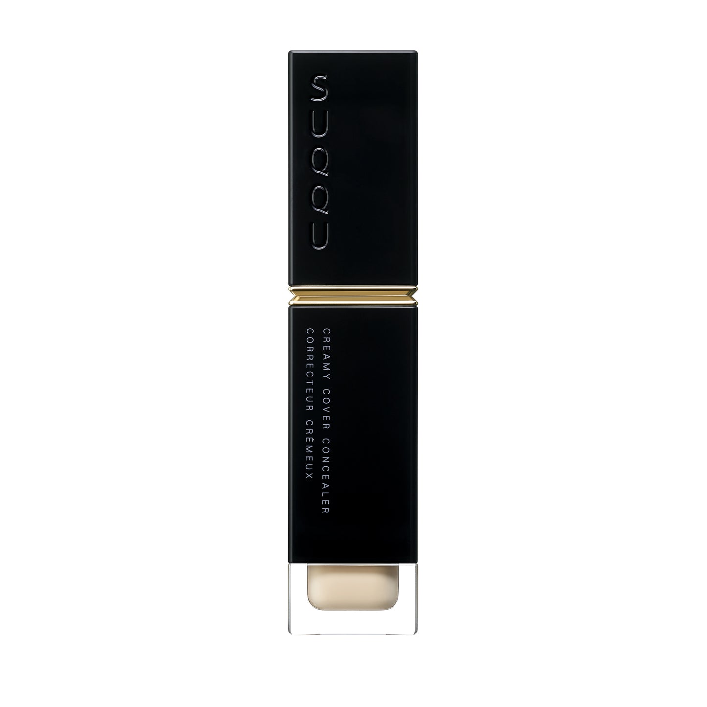 SUQQU Creamy Cover Concealer W-01 shade product on white plain background.