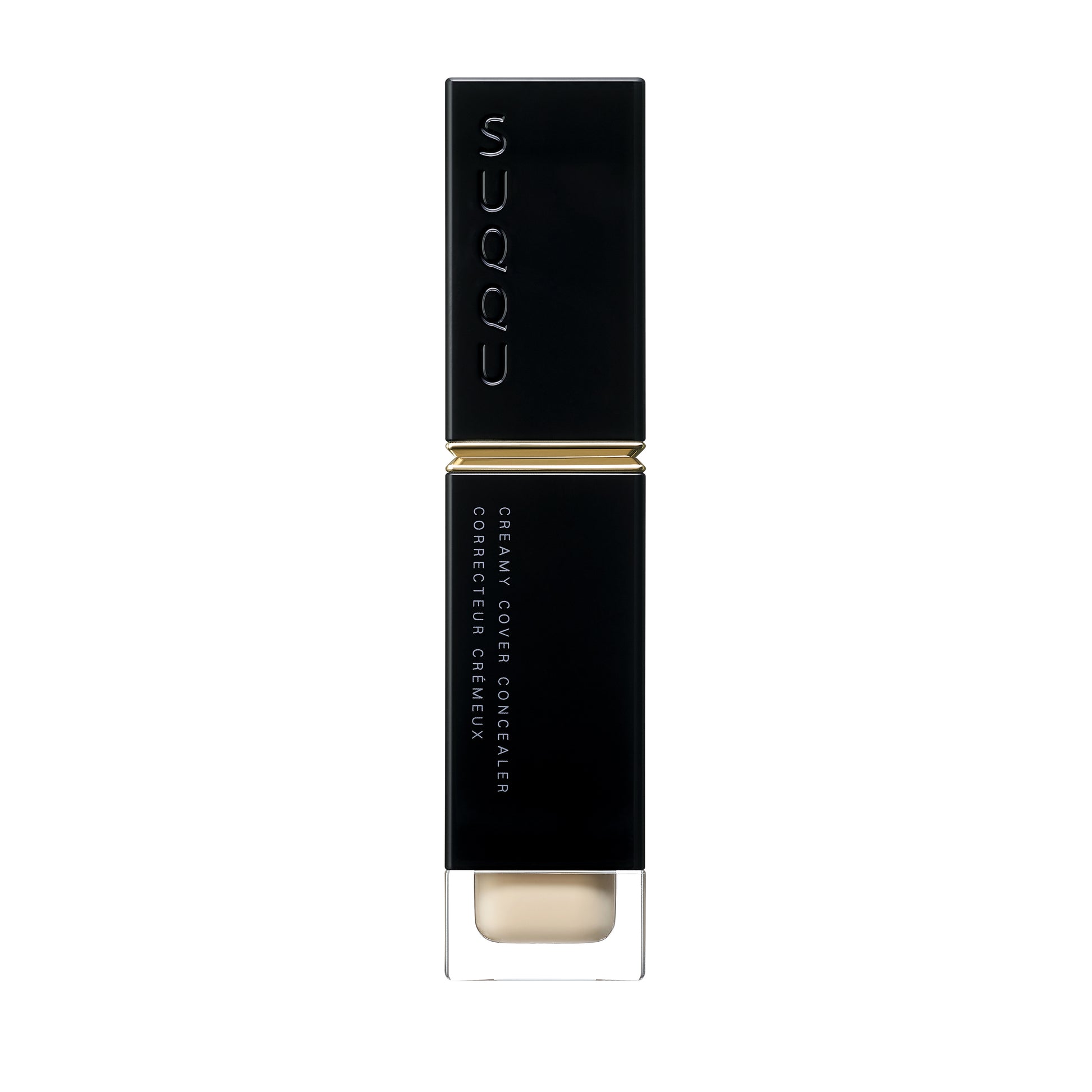 SUQQU Creamy Cover Concealer W-01 shade product on white plain background.
