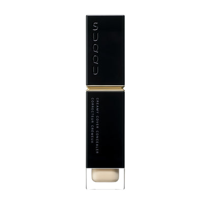 SUQQU Creamy Cover Concealer W-01 shade product on white plain background.