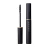 SUQQU Defining Eyelash Base clear colour product for longer thicker lashes closed and open with wand on plain background