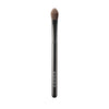 SUQQU Eyeshadow Brush F Large Japanese synthetic artisan professional grade make up brush on plain background.