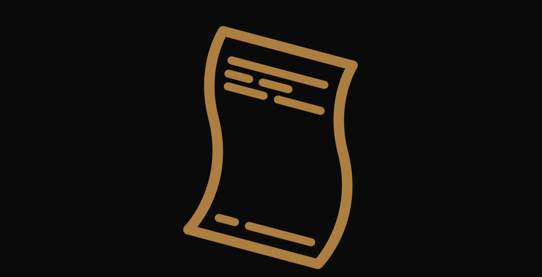Icon order sheet