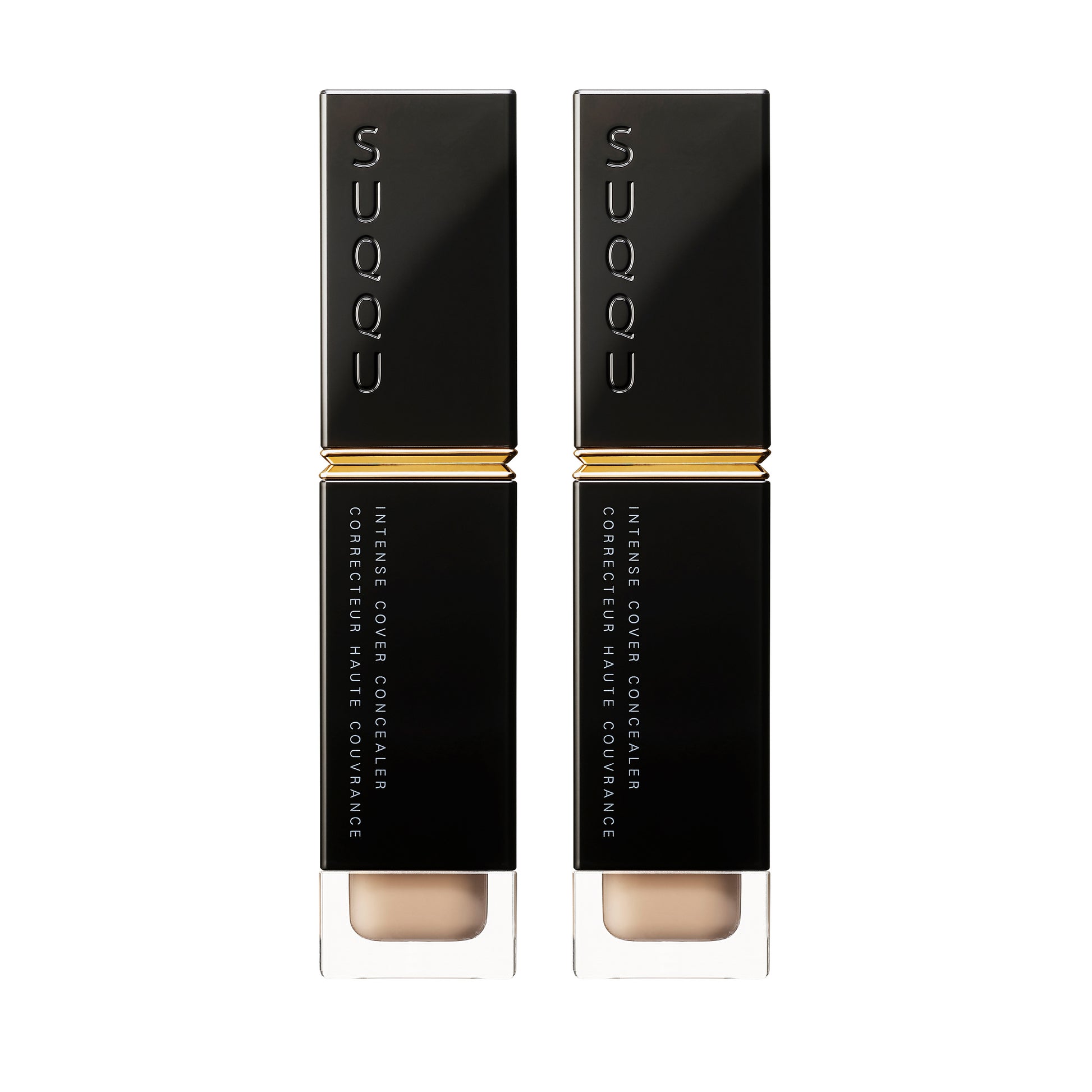SUQQU Intense Cover Concealer two bundle products on plain background.