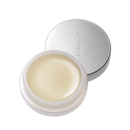 SUQQU Lip Concentrate Balm luxury Japanese skincare moisturising pot with lid open.