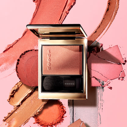 SUQQU Melting Powder Blush make up product with swatches