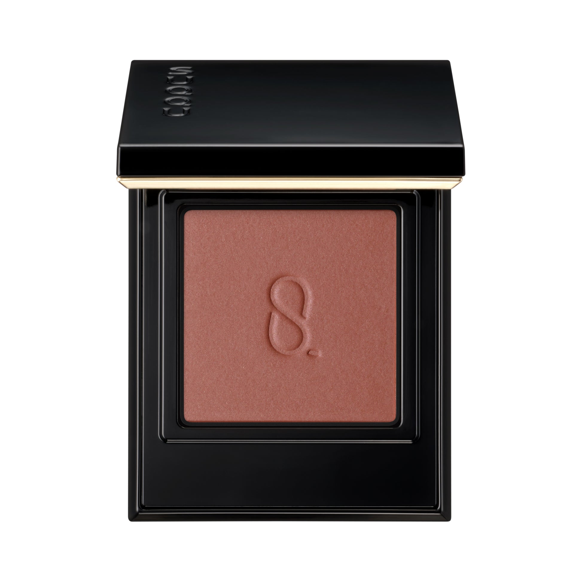 SUQQU Mono Look Eyes M-04 single colour eyeshadow palette with creamy powder swatch in sophisticated matte deep red brown finish, the best eyeshadow textures with the highest quality from Japan.