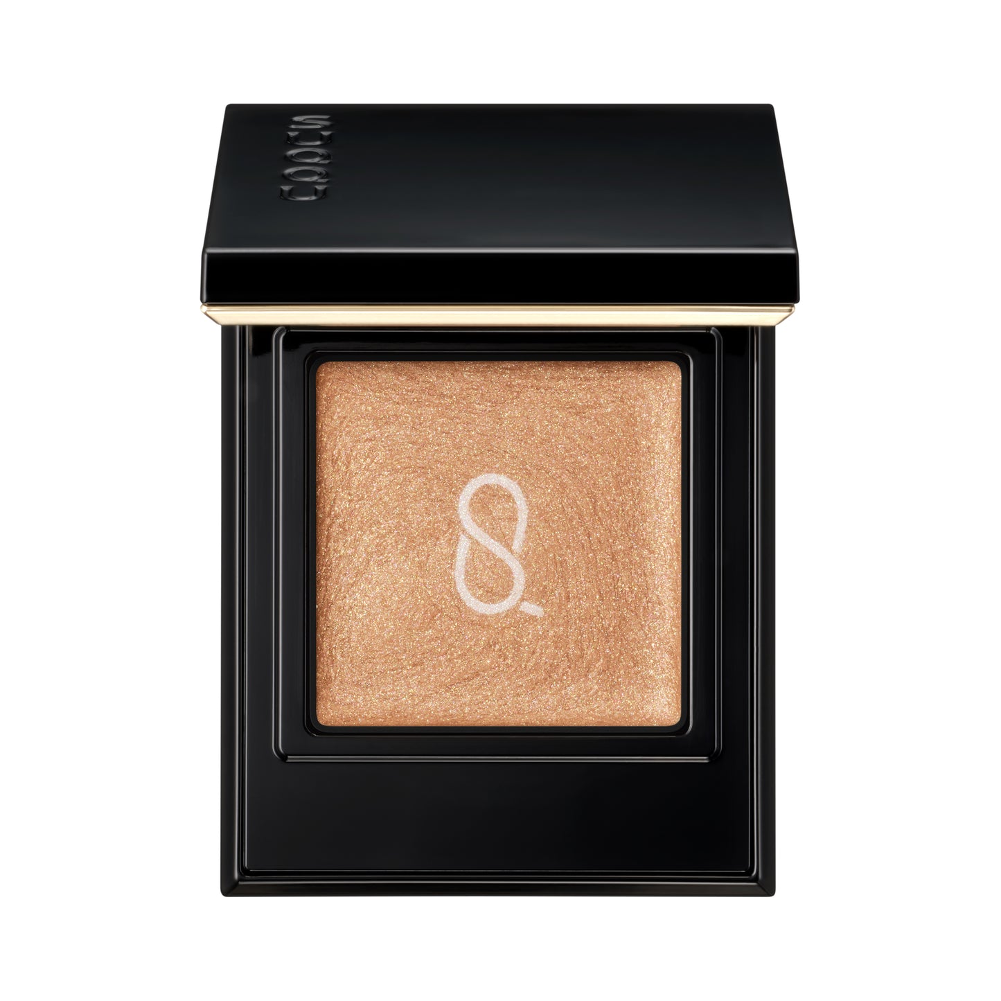 SUQQU Mono Look Eyes e MS-02 Mellow Shine, single colour eyeshadow with open palette lid