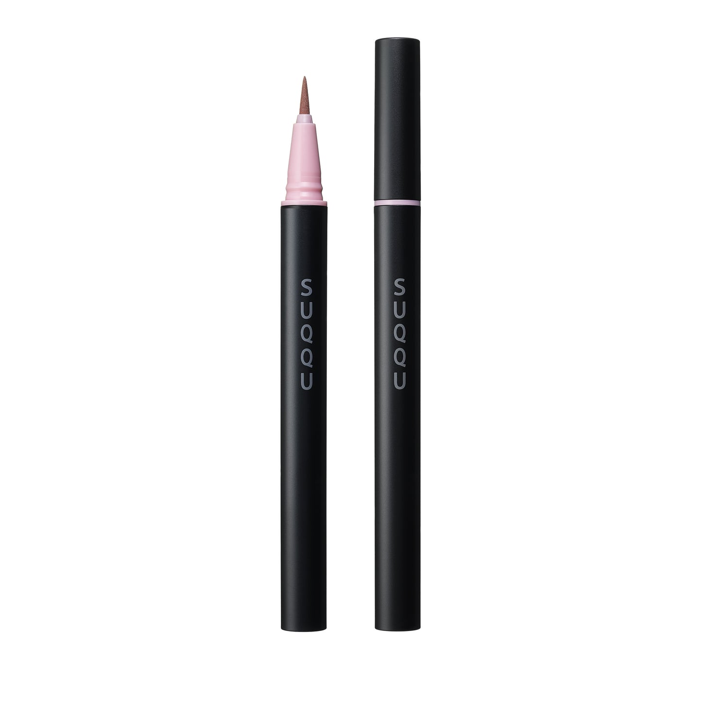 SUQQU Nuance Eyeliner Pen 109 pink make up product with cap on and off