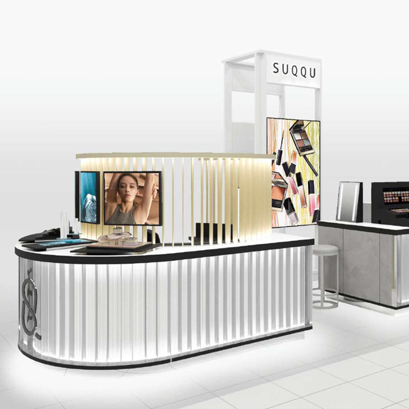 SUQQU Selfridges counter displays
