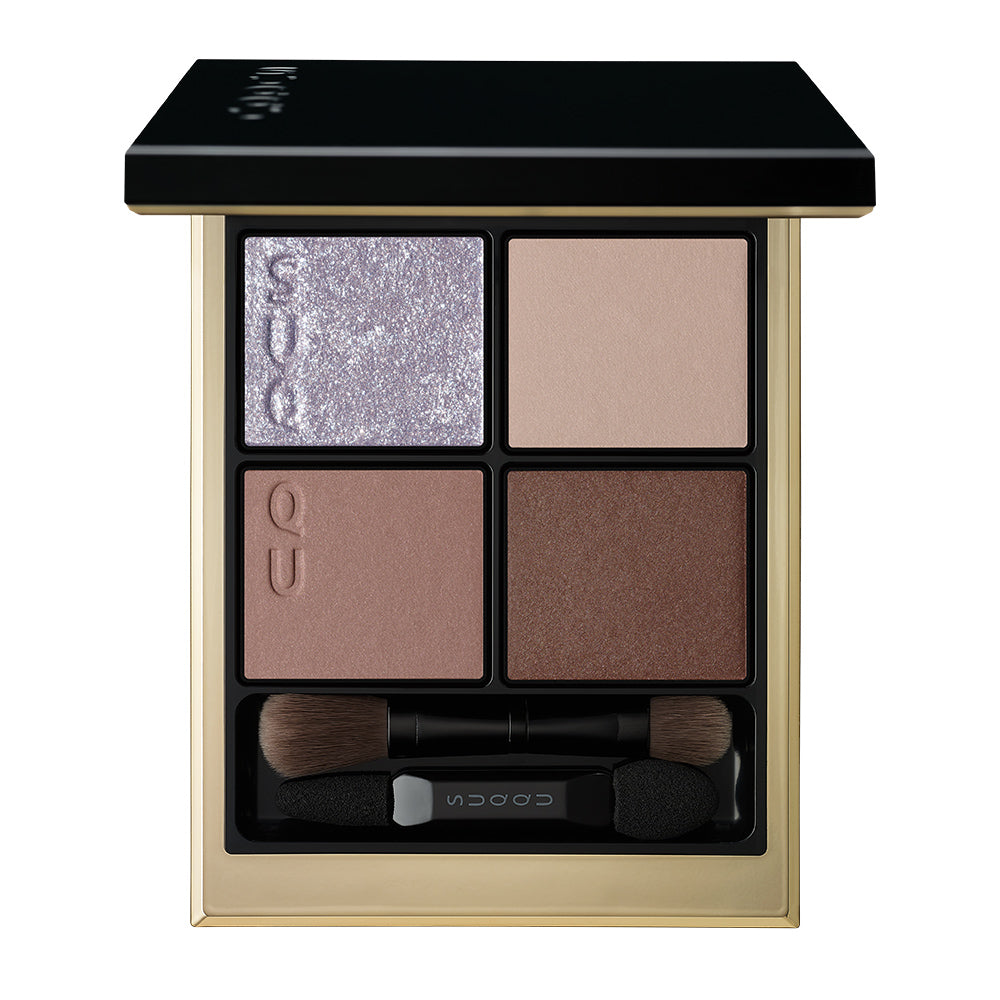 SUQQU Signature Color Eyes S03 eyeshadow palette product on white background.
