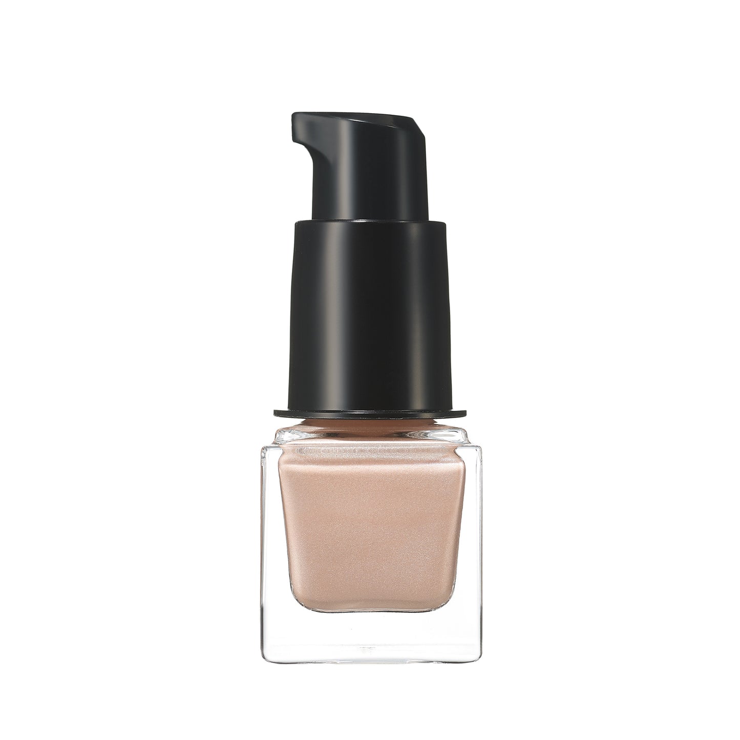 SUQQU Shimmer Liquid Highlighter 01 colour make up product with cap off on plain background.