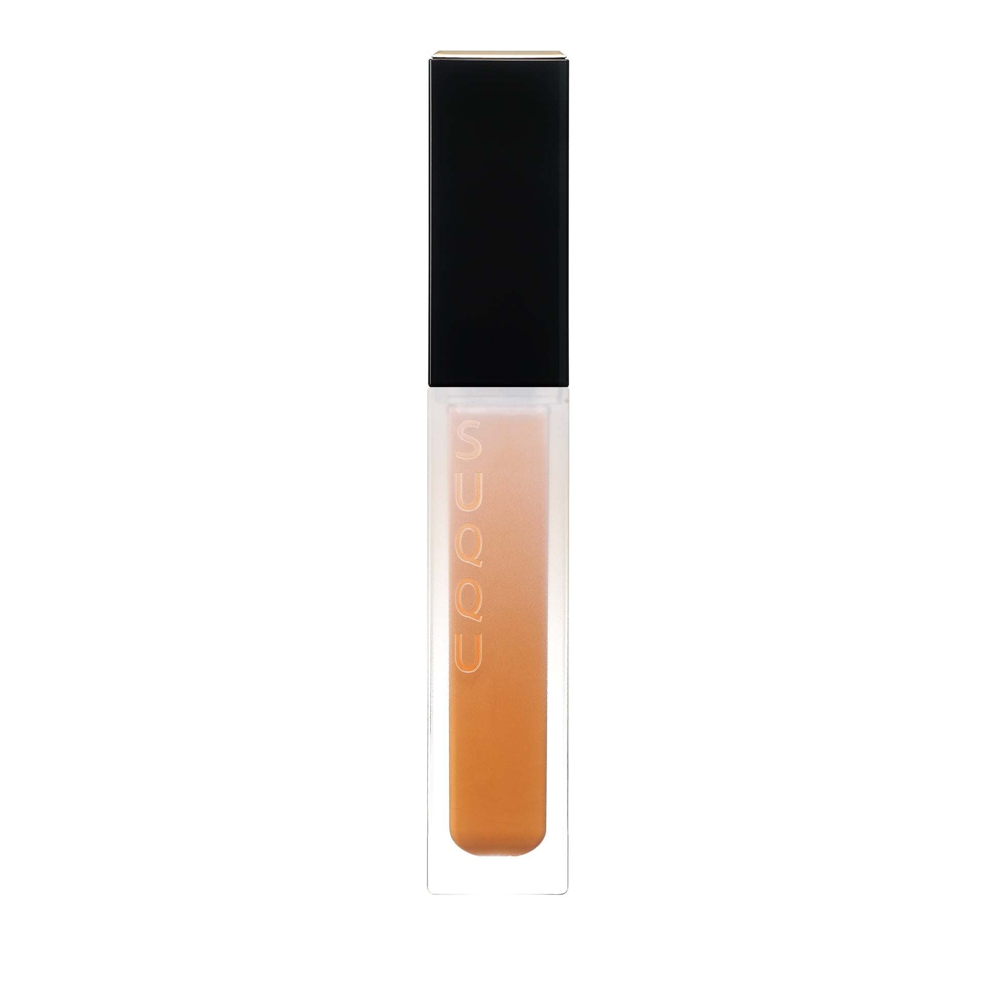 SUQQU Treatment Wrapping Lip 03 orange glossy colour product on plain background