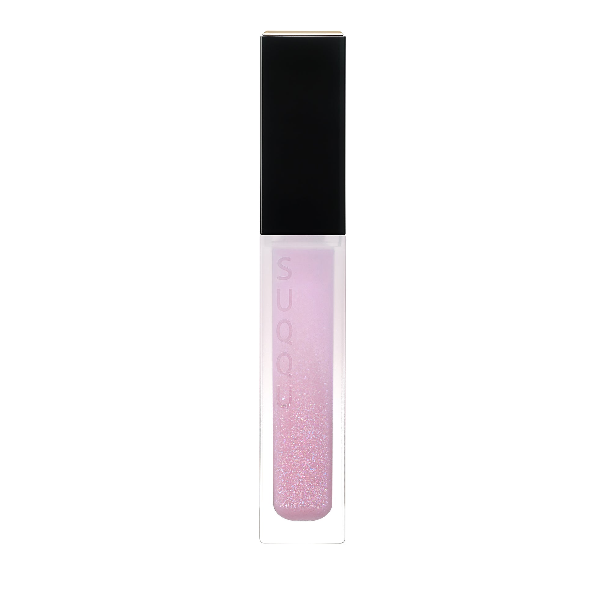 SUQQU Treatment Wrapping Lip 109 sheer colour lip gloss lipstick in sparkle clear shine pink tone.