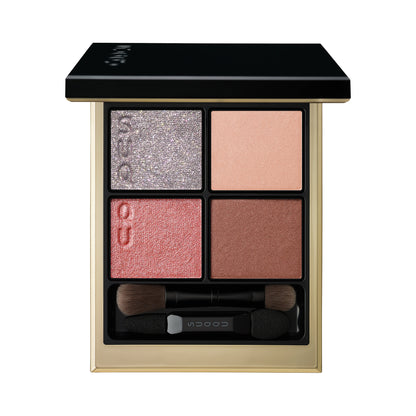 SUQQU Signature Color Eyes 127 eyeshadow palette on plain background