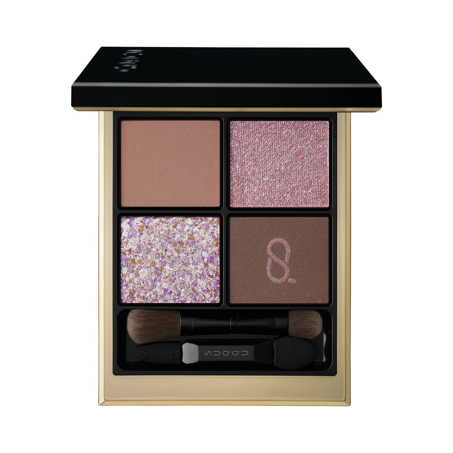 SUQQU Signature Color Eyes 134 eyeshadow palette on plain background