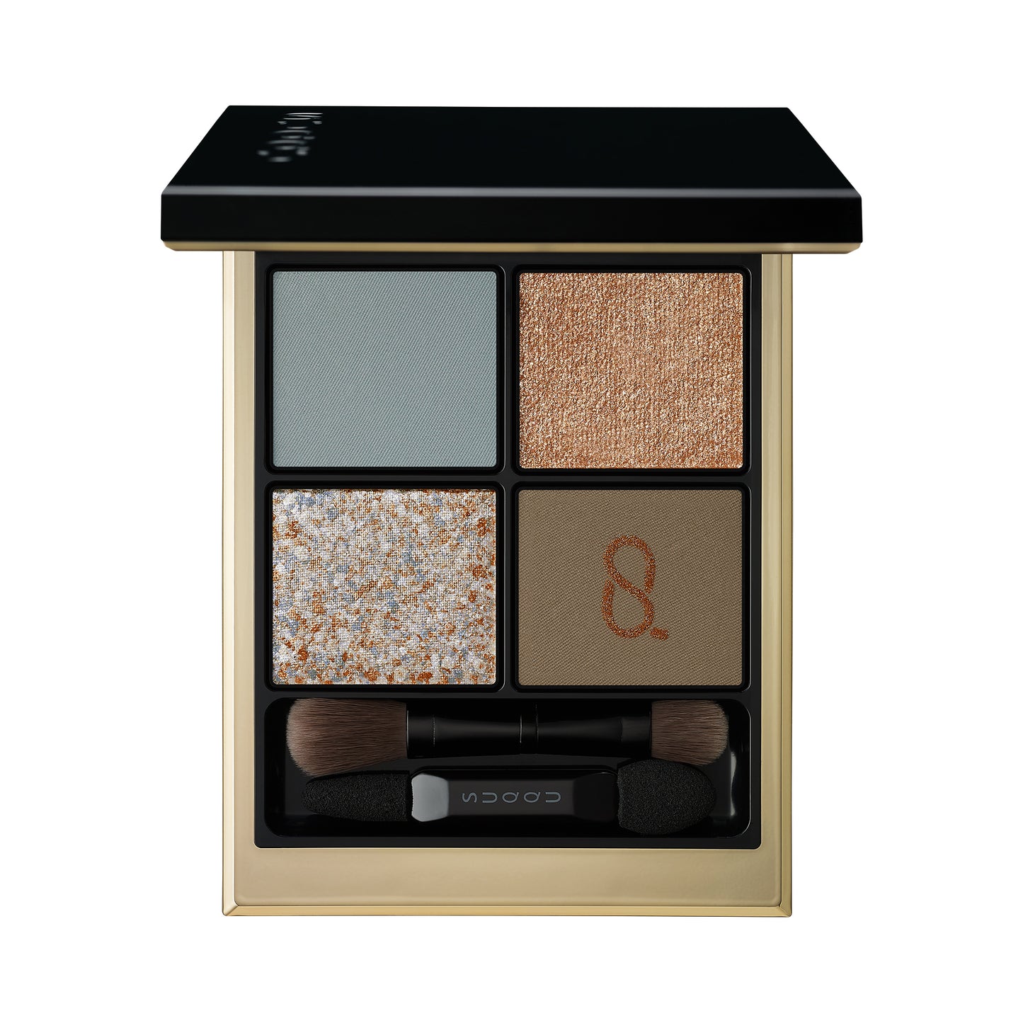 SUQQU Signature Color Eyes 135 eyeshadow palette on plain background