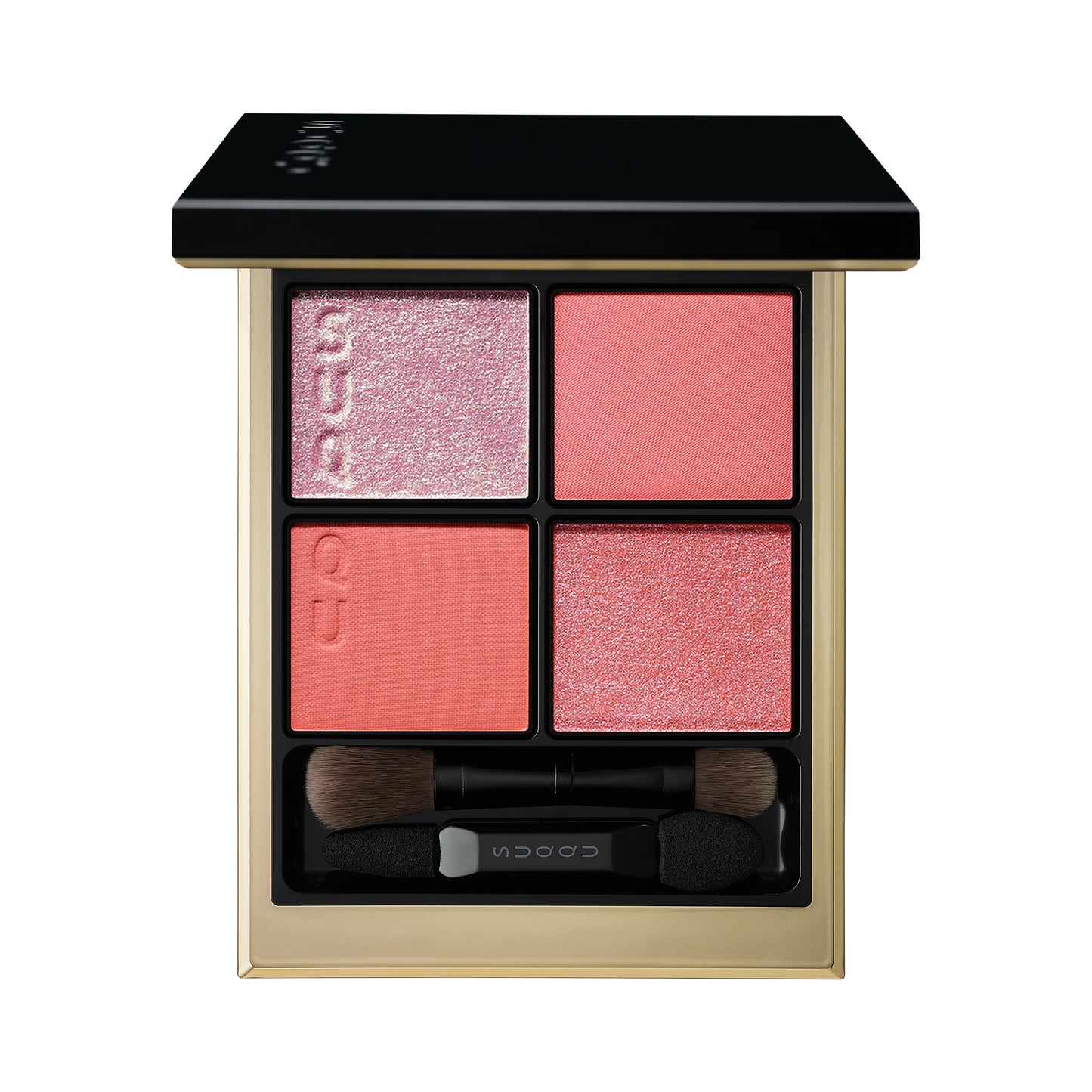 SUQQU Signature Color Eyes 136 eyeshadow palette on plain background